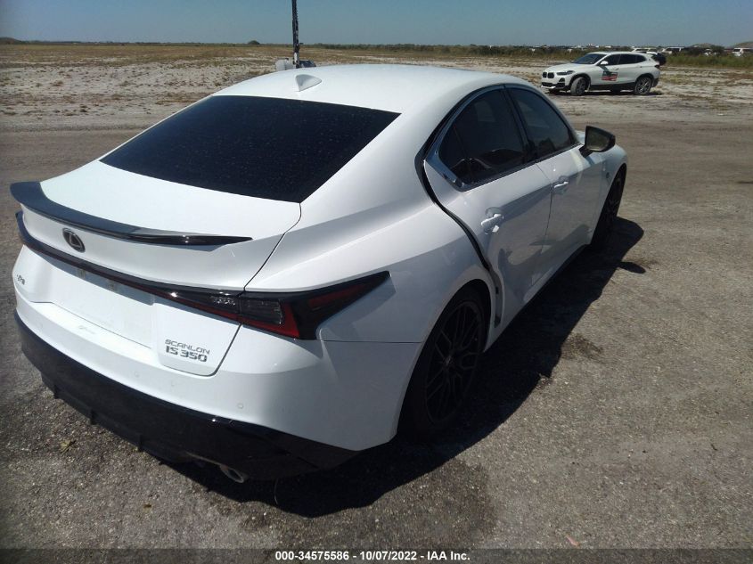 2021 LEXUS IS IS 350 F SPORT VIN: JTHGZ1B26M5044259