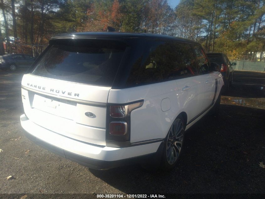 2021 LAND ROVER RANGE ROVER P525 WESTMINSTER VIN: SALGS2SE0MA421593
