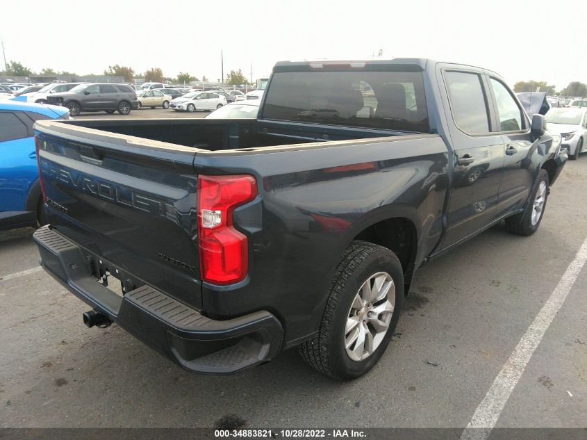 2022 CHEVROLET SILVERADO 1500 LTD CUSTOM VIN: 3GCPWBEK0NG168808