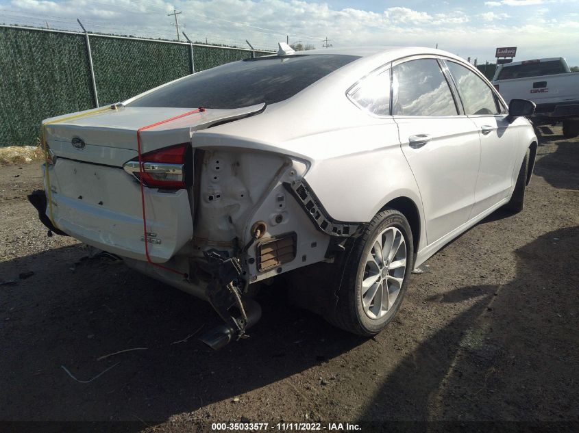 2020 FORD FUSION SE VIN: 3FA6P0HD3LR256916