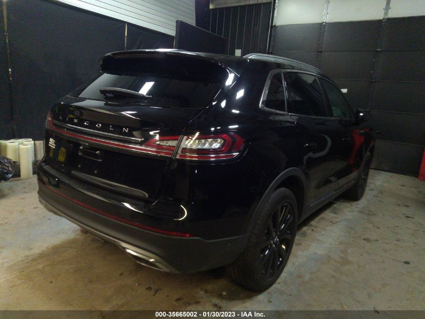 2022 LINCOLN NAUTILUS RESERVE VIN: 2LMPJ8K95NBL12343