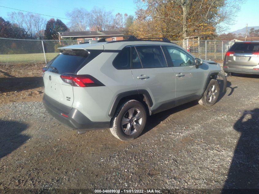 2022 TOYOTA RAV4 XLE VIN: 2T3P1RFV5NW260075