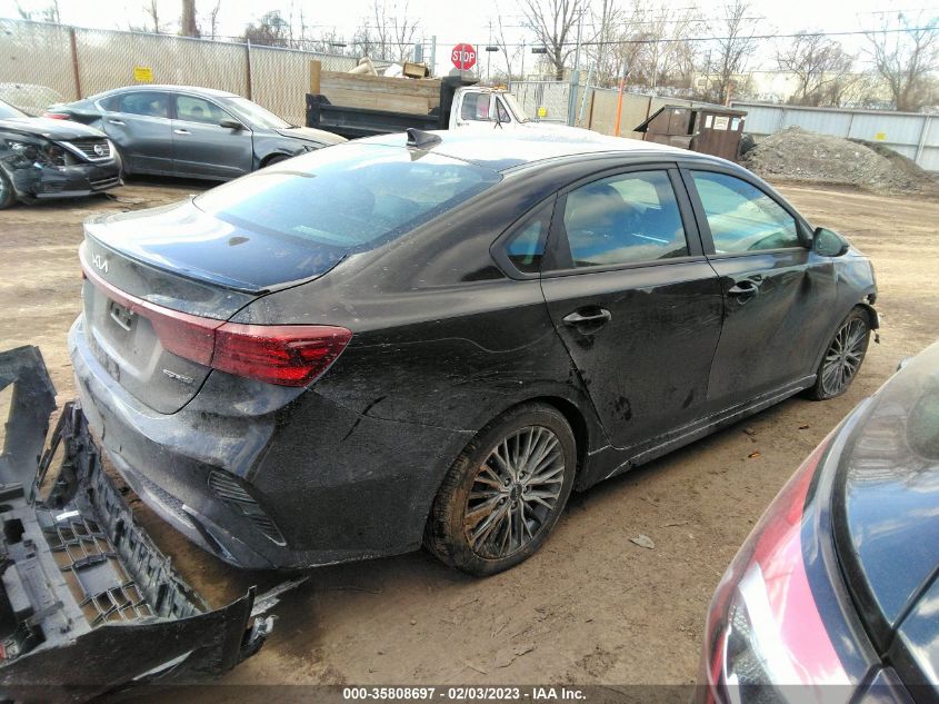 2022 KIA FORTE GT-LINE VIN: 3KPF54AD0NE451187
