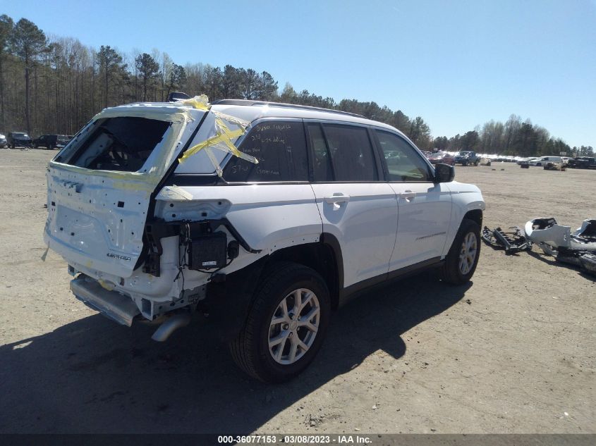 2022 JEEP GRAND CHEROKEE LIMITED VIN: 1C4RJHBG1N8577996