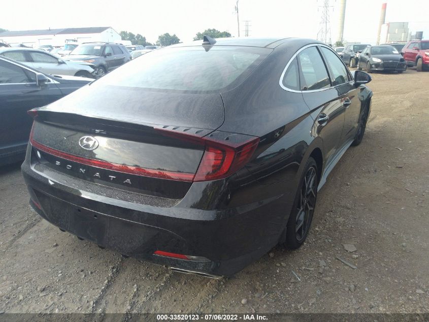 2022 HYUNDAI SONATA N LINE VIN: KMHL14JC0NA220679