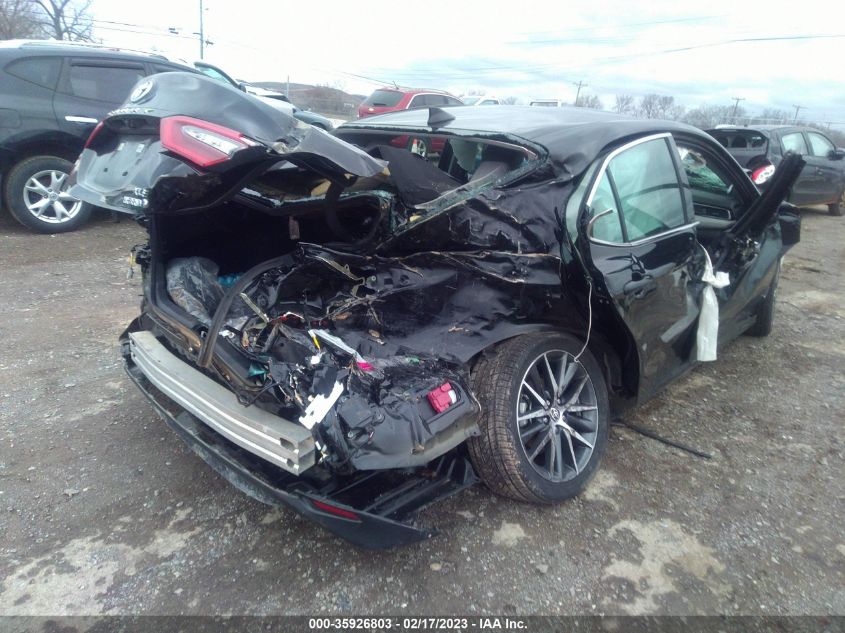 2022 TOYOTA CAMRY HYBRID XLE VIN: 4T1F31AK7NU572508