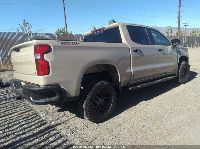 2022 CHEVROLET SILVERADO 1500 LT TRAIL BOSS VIN: 3GCUDFEL6NG650997