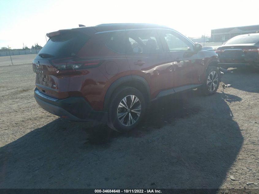 2021 NISSAN ROGUE SV VIN: 5N1AT3BA0MC711765