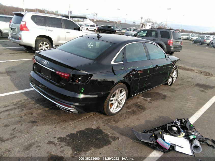 2023 AUDI A4 SEDAN S LINE PREMIUM VIN: WAUDAAF49PN000829