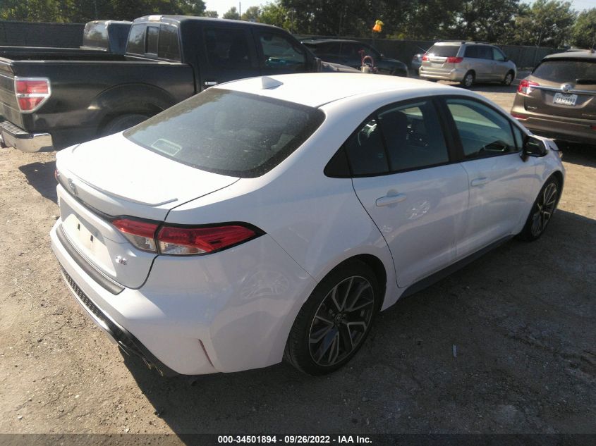 2022 TOYOTA COROLLA SE/SE NIGHTSHADE/APEX SE VIN: 5YFS4MCE4NP101115