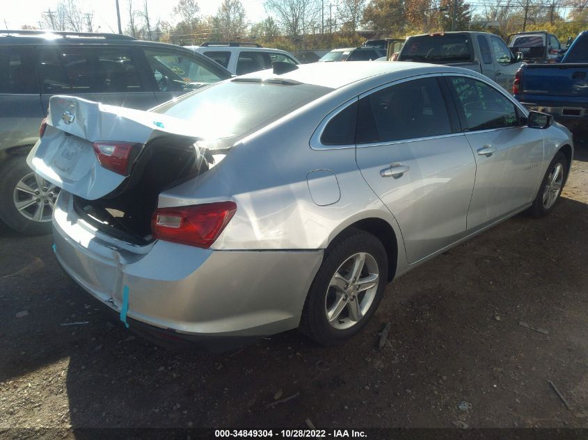 2021 CHEVROLET MALIBU LS VIN: 1G1ZB5ST5MF041676
