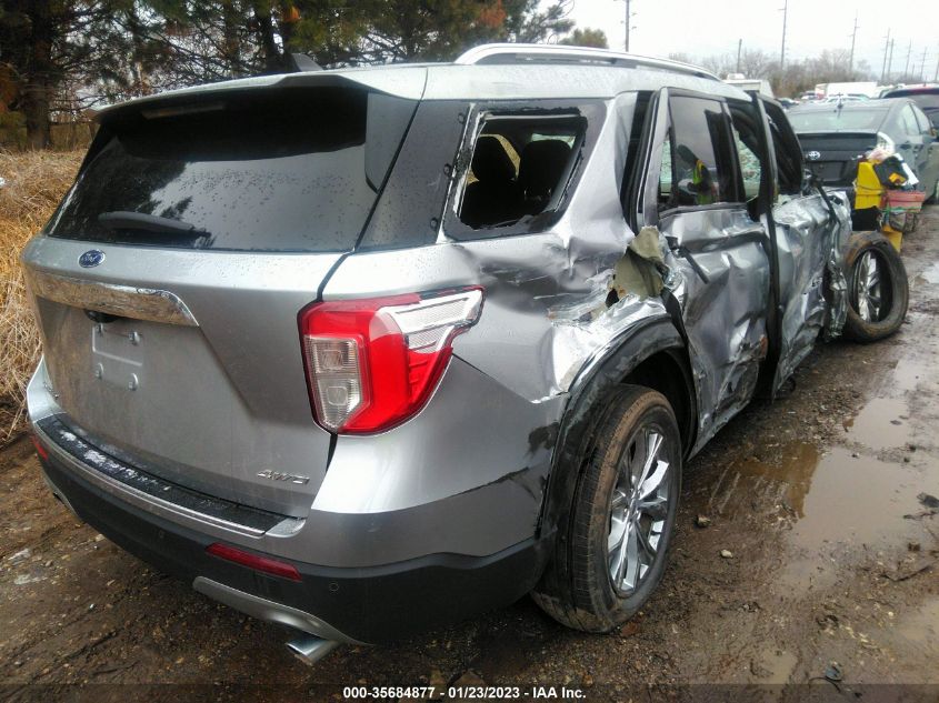 2021 FORD EXPLORER LIMITED VIN: 1FMSK8FH4MGA88431