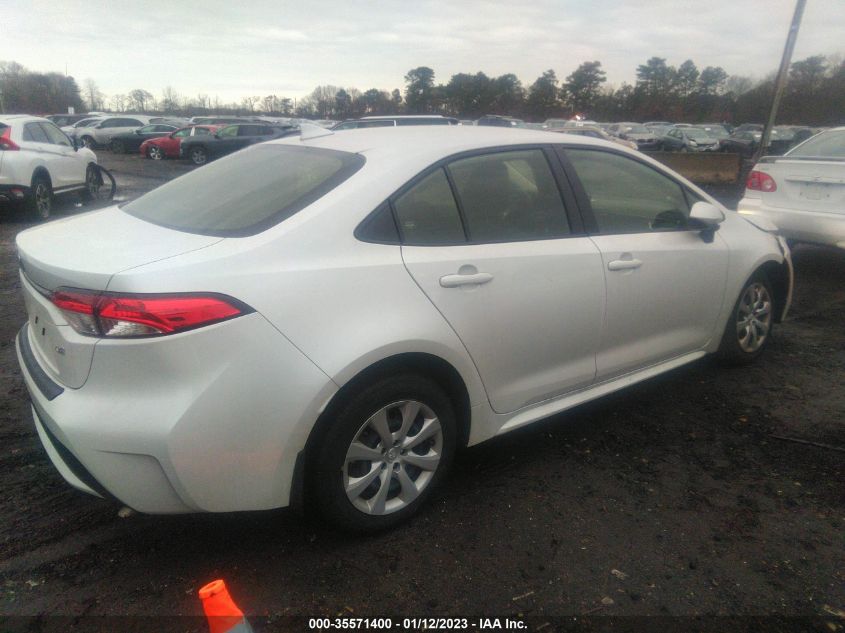 2022 TOYOTA COROLLA LE VIN: JTDEPMAE4N3013245