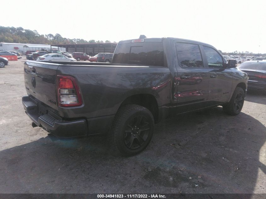 2021 RAM 1500 BIG HORN VIN: 1C6SRFFT2MN522213