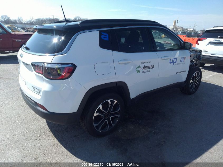 2022 JEEP COMPASS LIMITED VIN: 3C4NJDCB6NT201418