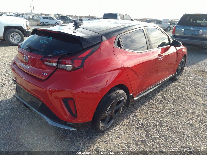 2020 HYUNDAI VELOSTER TURBO ULTIMATE VIN: KMHTH6AB3LU028358