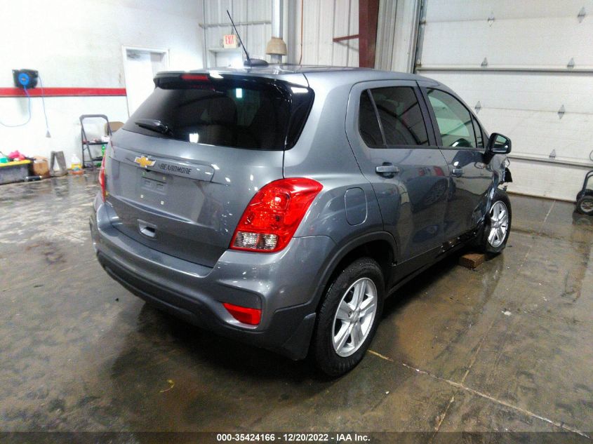 2020 CHEVROLET TRAX LS VIN: 3GNCJKSB8LL183022