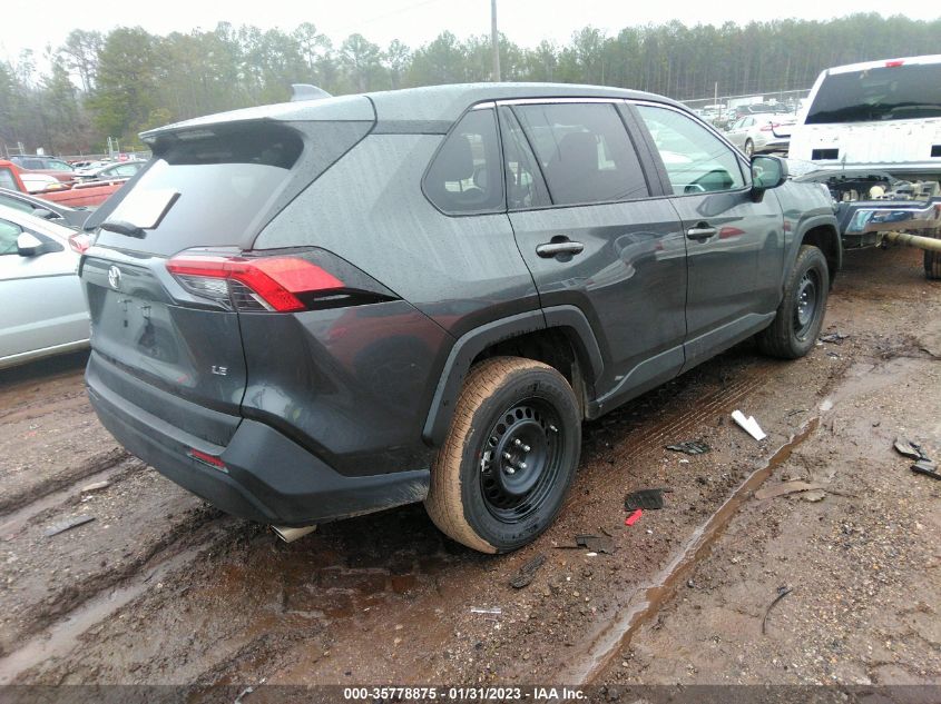 2022 TOYOTA RAV4 LE VIN: 2T3H1RFV6NW236484