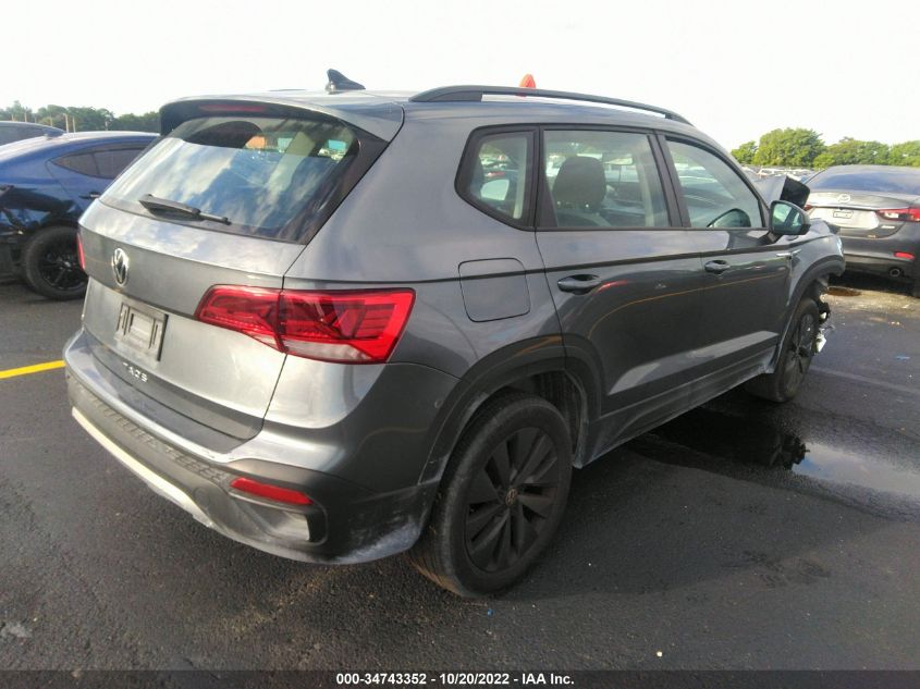 2022 VOLKSWAGEN TAOS S VIN: 3VVCX7B23NM025805