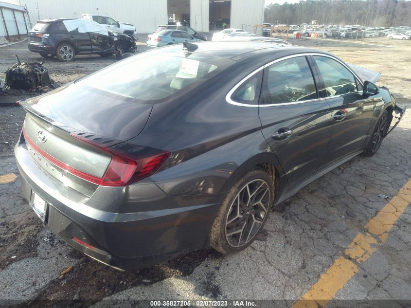 2023 HYUNDAI SONATA N LINE VIN: KMHL14JC3PA274058