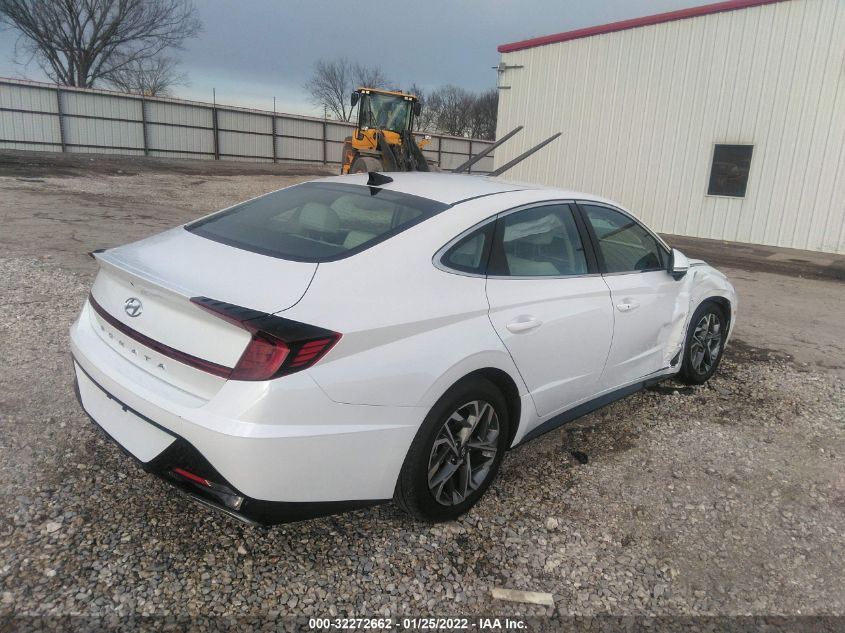 2022 HYUNDAI SONATA SEL VIN: KMHL64JA3NA177911