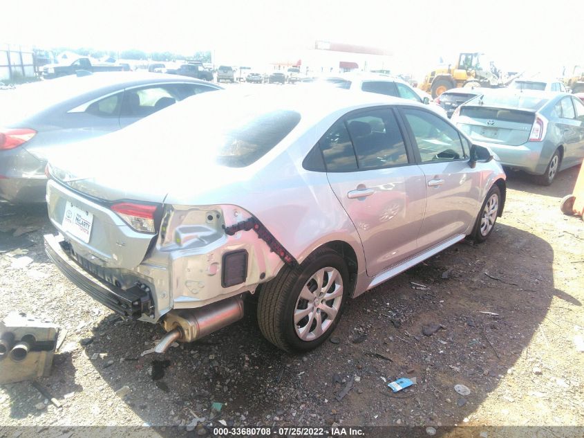 2022 TOYOTA COROLLA LE VIN: 5YFEPMAE5NP345752