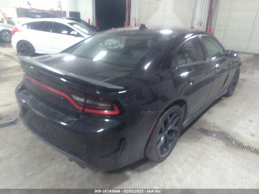 2022 DODGE CHARGER R/T VIN: 2C3CDXCTXNH221001