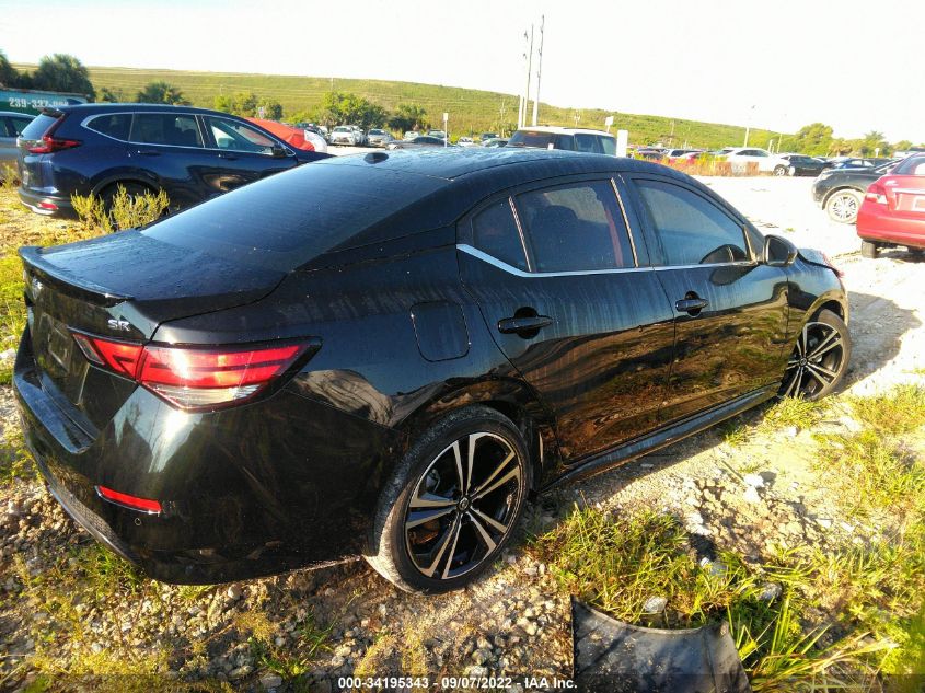 2021 NISSAN SENTRA SR VIN: 3N1AB8DV8MY205132