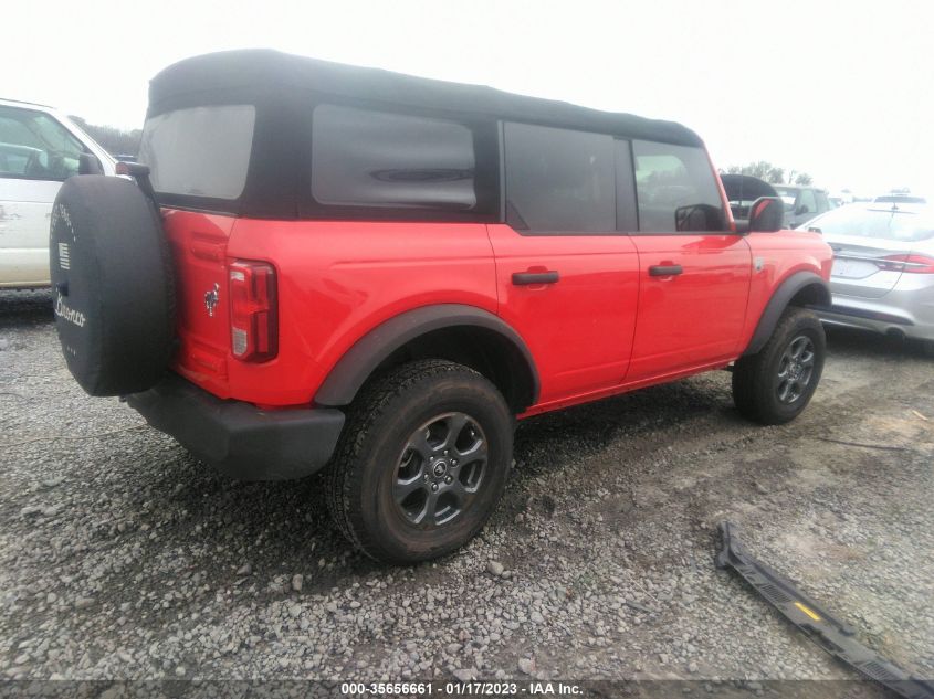 2022 FORD BRONCO BASE/BIG BEND VIN: 1FMDE5BH3NLA84447