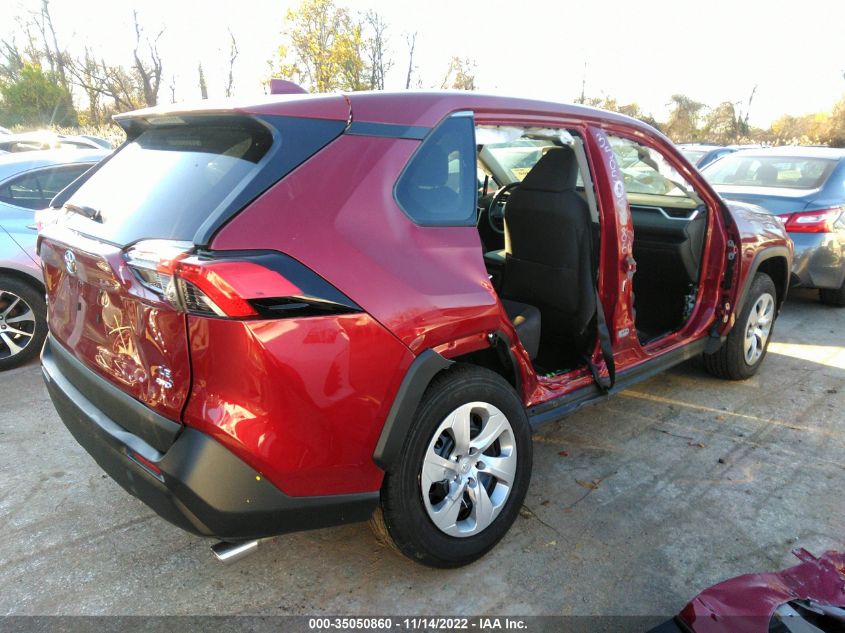 2022 TOYOTA RAV4 LE VIN: 2T3F1RFV0NW265082
