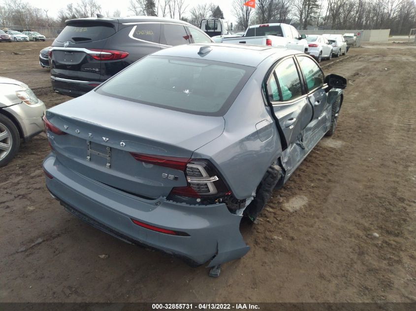 2022 VOLVO S60 MOMENTUM/INSCRIPTION VIN: 7JRL12TZ3NG154606