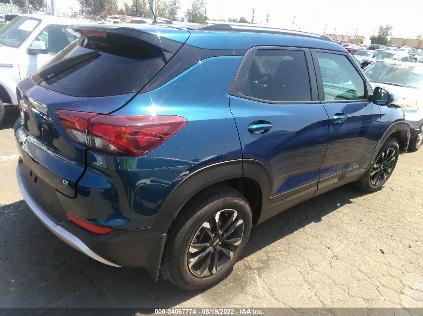 2021 CHEVROLET TRAILBLAZER LT VIN: KL79MPS24MB144631