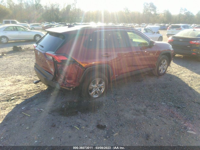 2022 TOYOTA RAV4 HYBRID XLE VIN: JTMRWRFV2ND566755