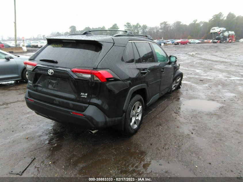 2022 TOYOTA RAV4 XLE VIN: 2T3P1RFV9NC285983