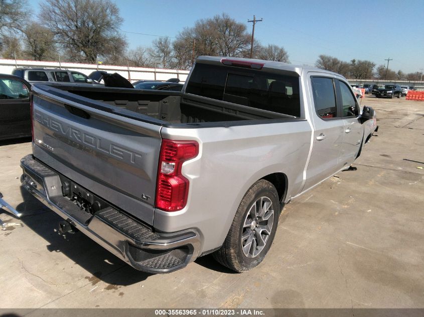 2021 CHEVROLET SILVERADO 1500 LT VIN: 3GCPWCED0MG110168