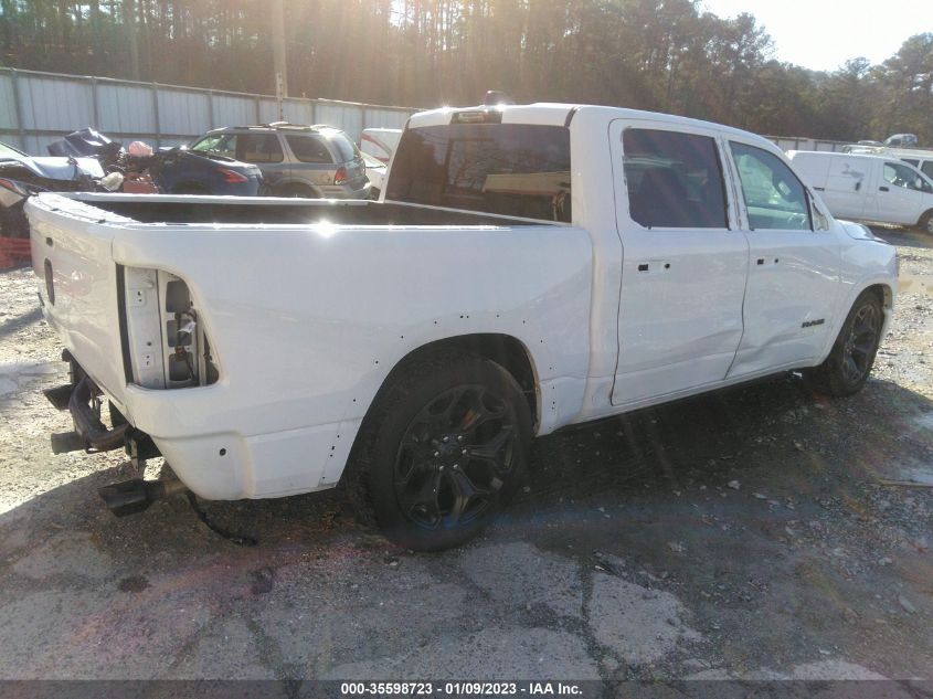 2021 RAM 1500 LIMITED VIN: 1C6RREHT7MN574166