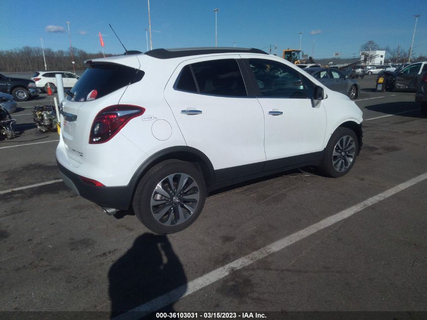 2022 BUICK ENCORE PREFERRED VIN: KL4CJESM7NB552883