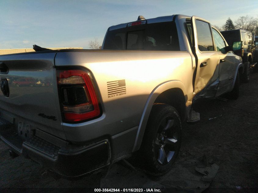 2021 RAM 1500 BIG HORN VIN: 1C6SRFFT3MN597423