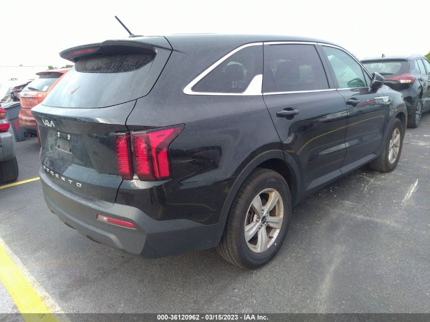 2022 KIA SORENTO LX VIN: 5XYRG4LC0NG088601