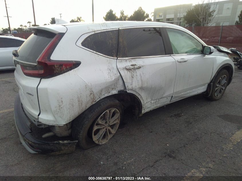 2022 HONDA CR-V EX-L VIN: 2HKRW2H8XNH647124