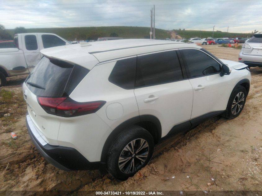 2021 NISSAN ROGUE SV VIN: 5N1AT3BAXMC824753