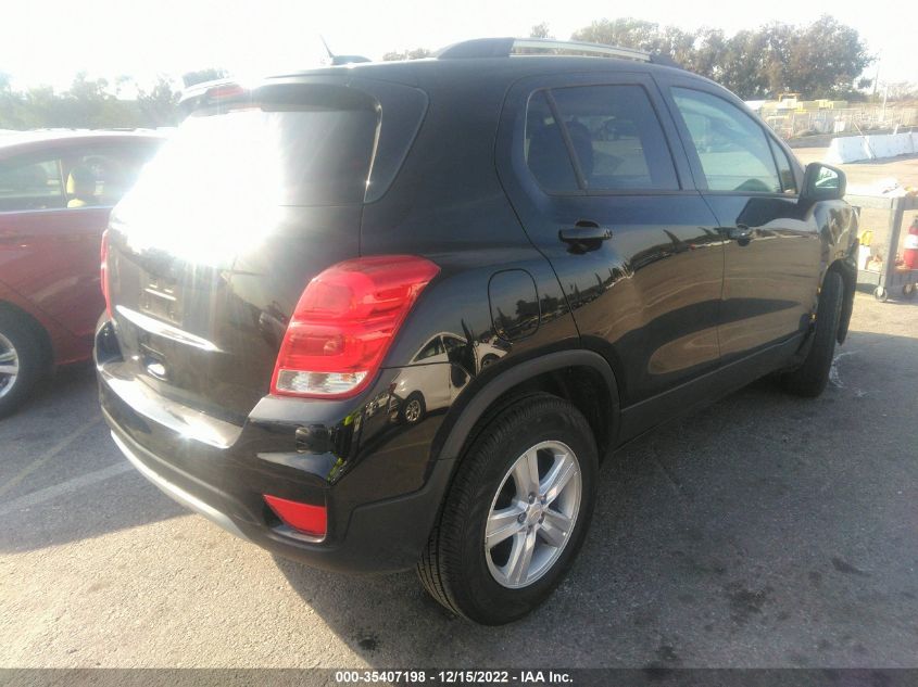 2021 CHEVROLET TRAX LT VIN: KL7CJLSB0MB313552