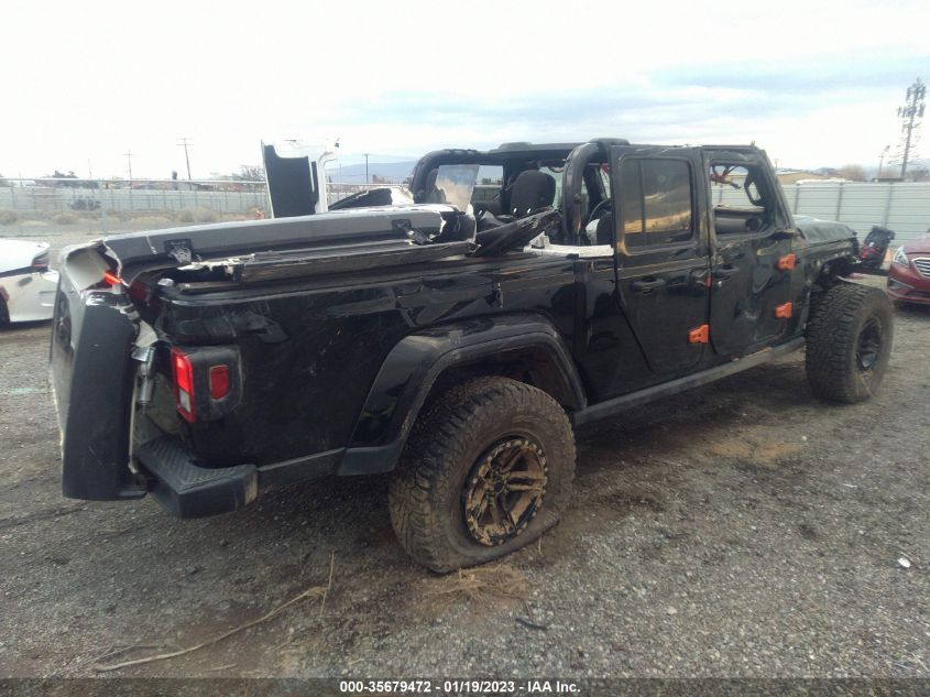 2021 JEEP GLADIATOR WILLYS VIN: 1C6HJTAG3ML571779