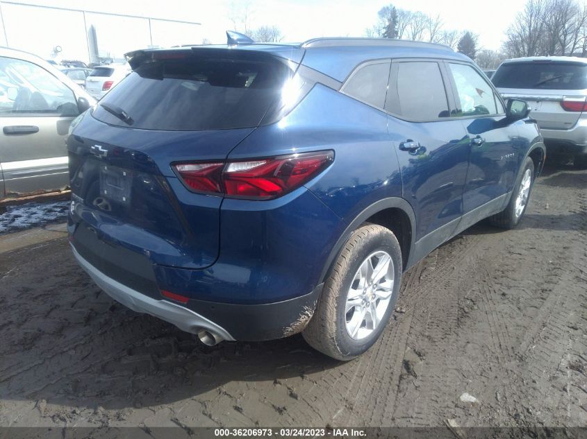 2022 CHEVROLET BLAZER LT VIN: 3GNKBCR40NS192182