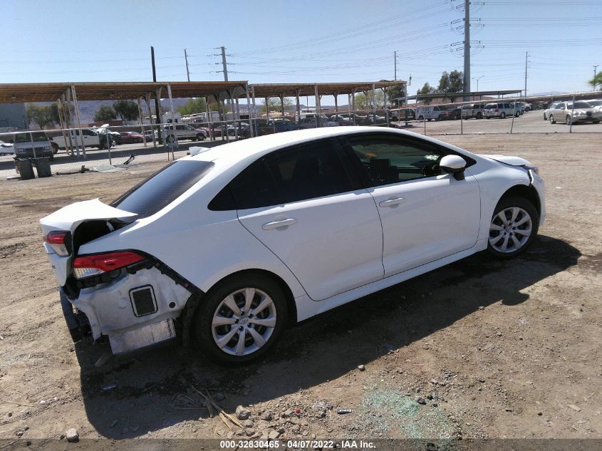 2020 TOYOTA COROLLA LE VIN: JTDEPRAE9LJ114478