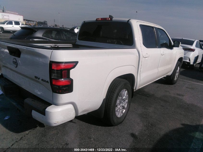 2023 NISSAN FRONTIER SV VIN: 1N6ED1EK9PN605381