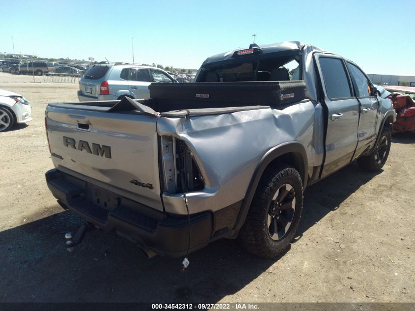 2021 RAM 1500 REBEL VIN: 1C6SRFLT2MN581122