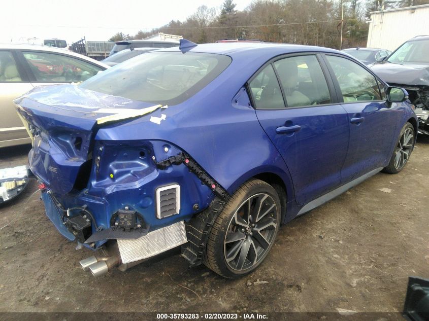 2022 TOYOTA COROLLA SE/SE NIGHTSHADE/APEX SE VIN: JTDP4MCE5NJ087526