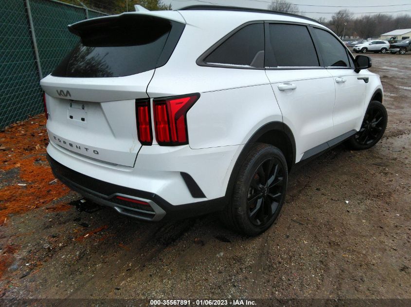 2022 KIA SORENTO SX VIN: 5XYRKDLF7NG110070