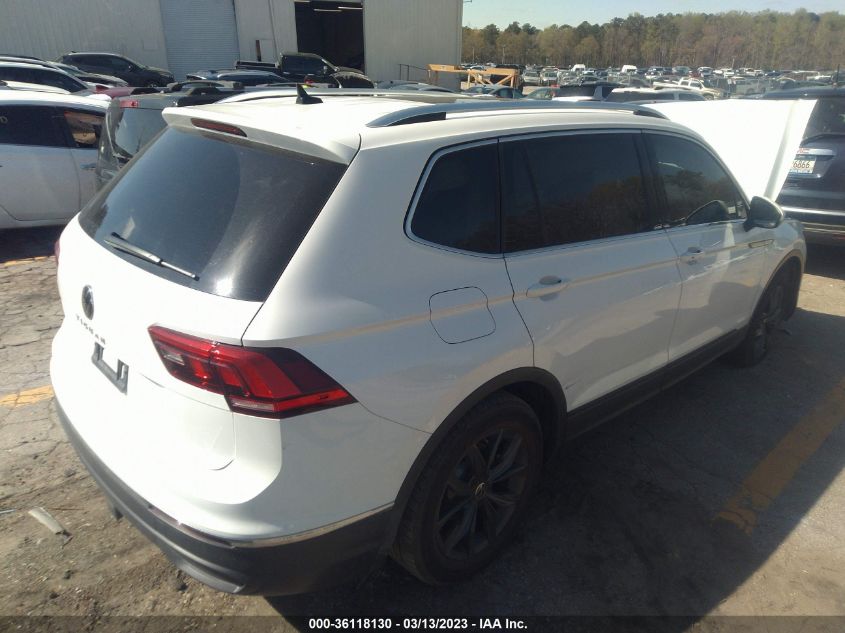 2022 VOLKSWAGEN TIGUAN SE VIN: 3VV3B7AX5NM014154